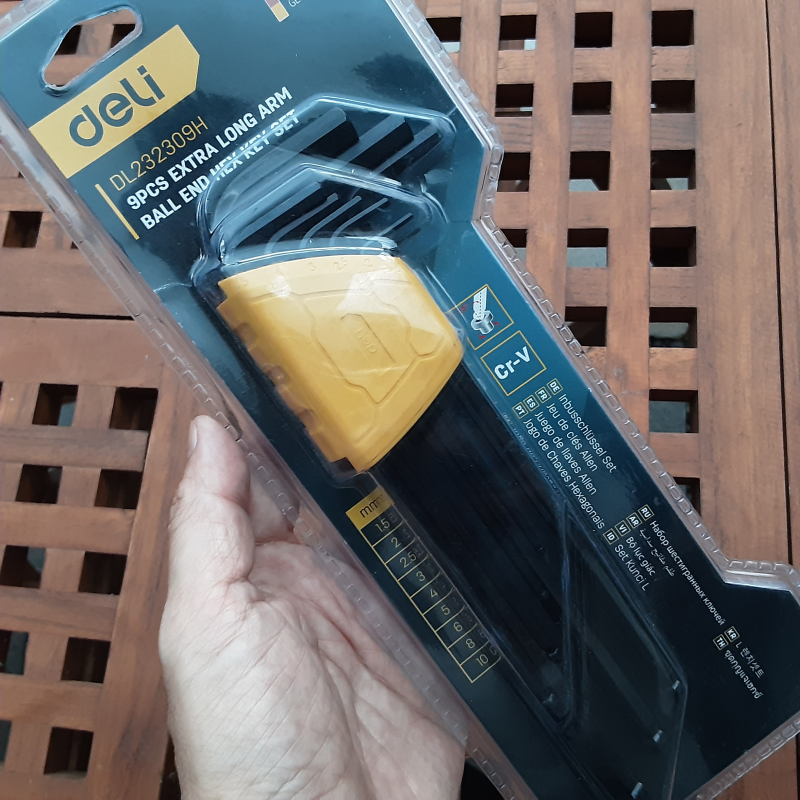 Set Kunci L Deli (baru)