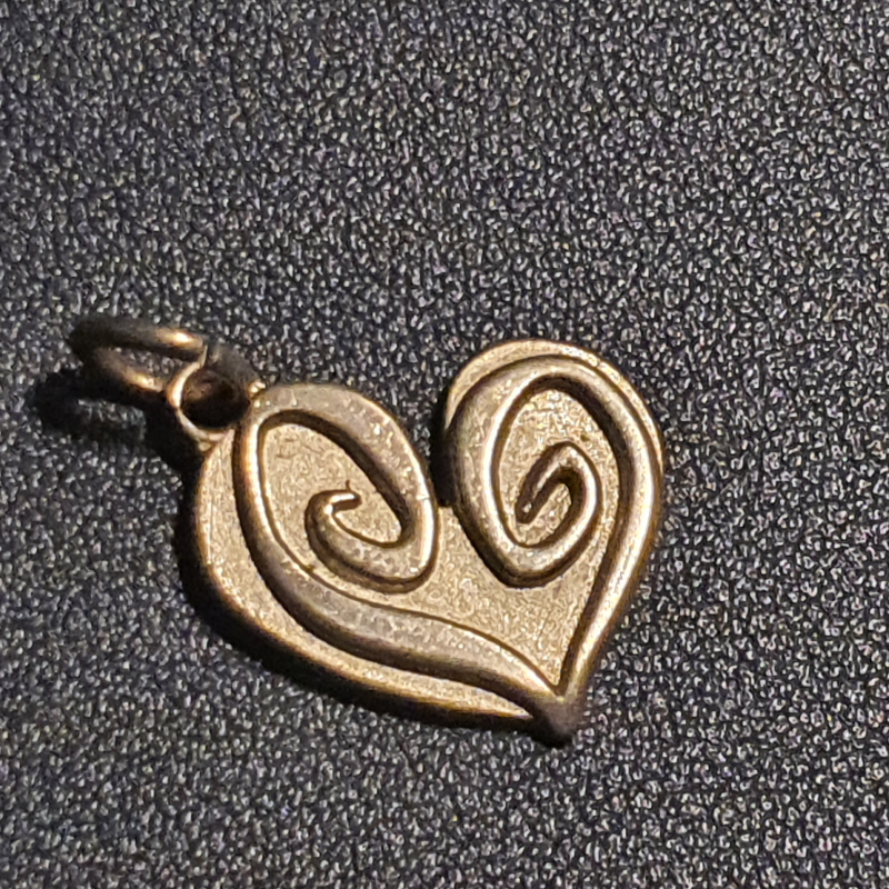 Pendant 'heart' Metal