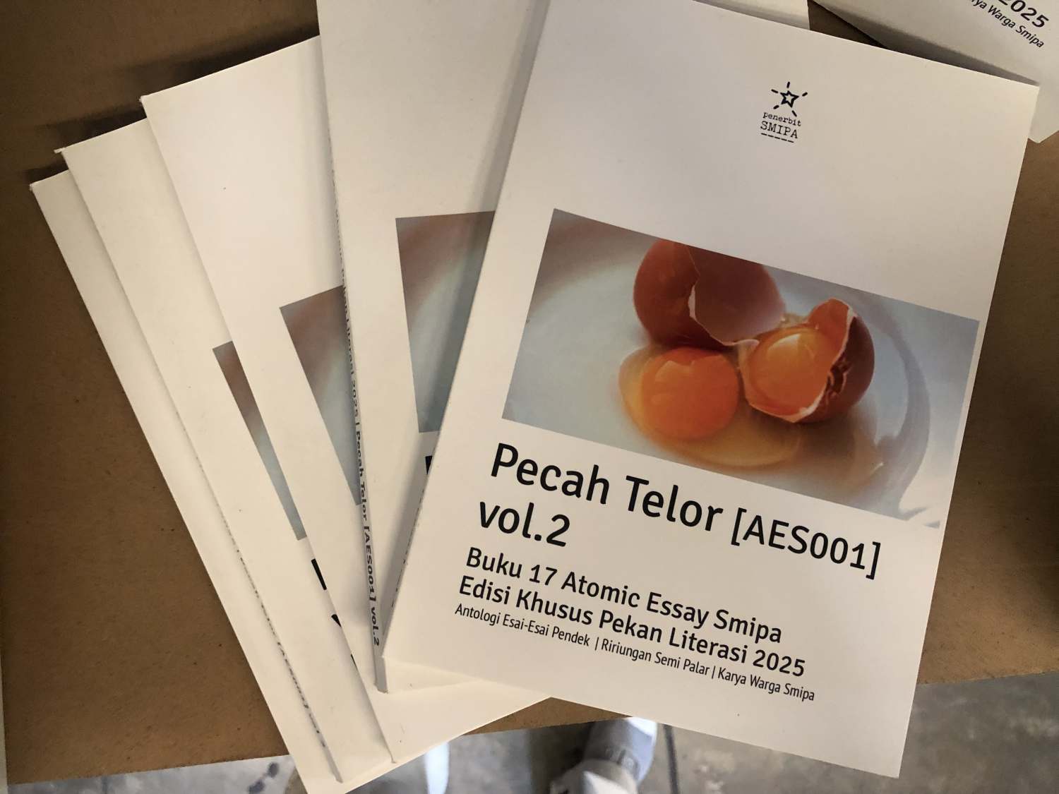 Buku AES Pecah Telor  | Edisi Khusus Pekan Literasi 2025