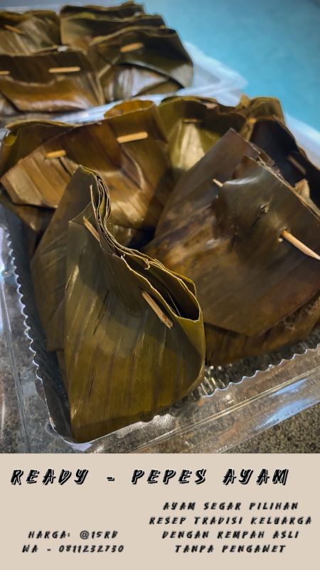 Pepes Ayam Rempah Ori