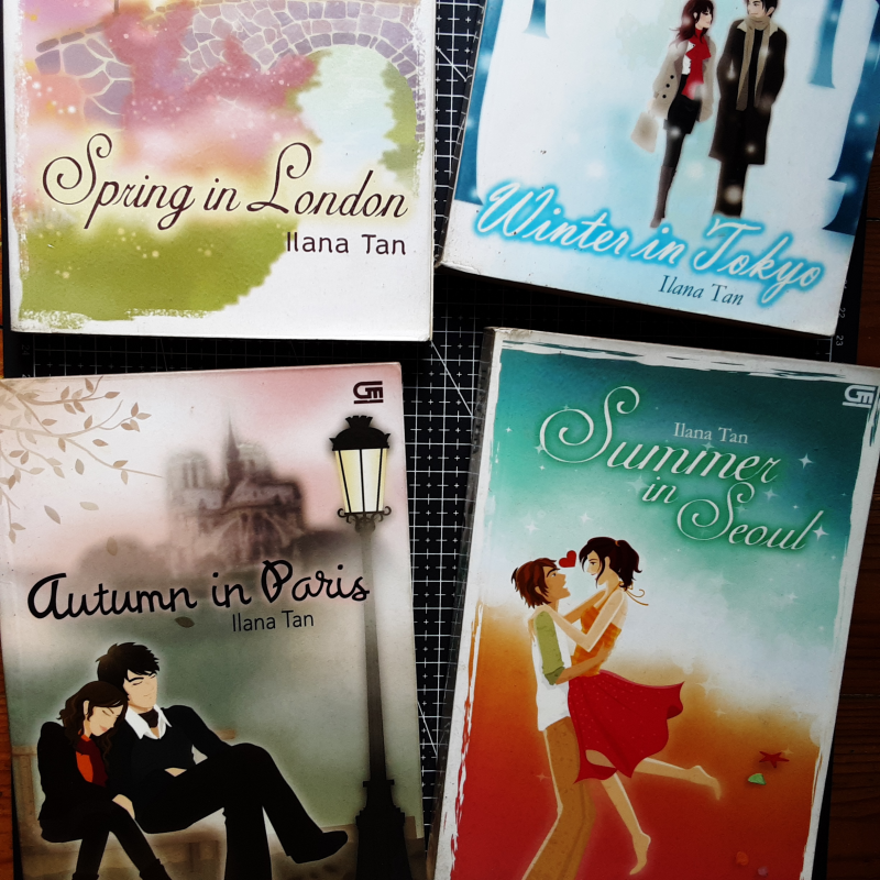 Ilana Tan set of 4 books - Tetralogi 4 Musim